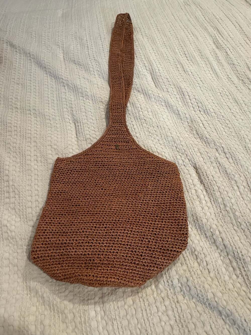 Helen Kaminski Carillo Raffia Crochet Shoulder Bag (61)